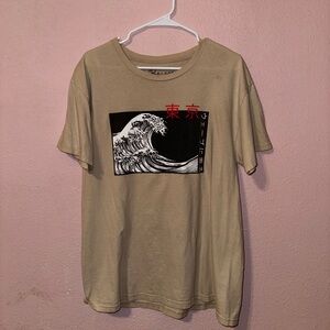 large graphic tee